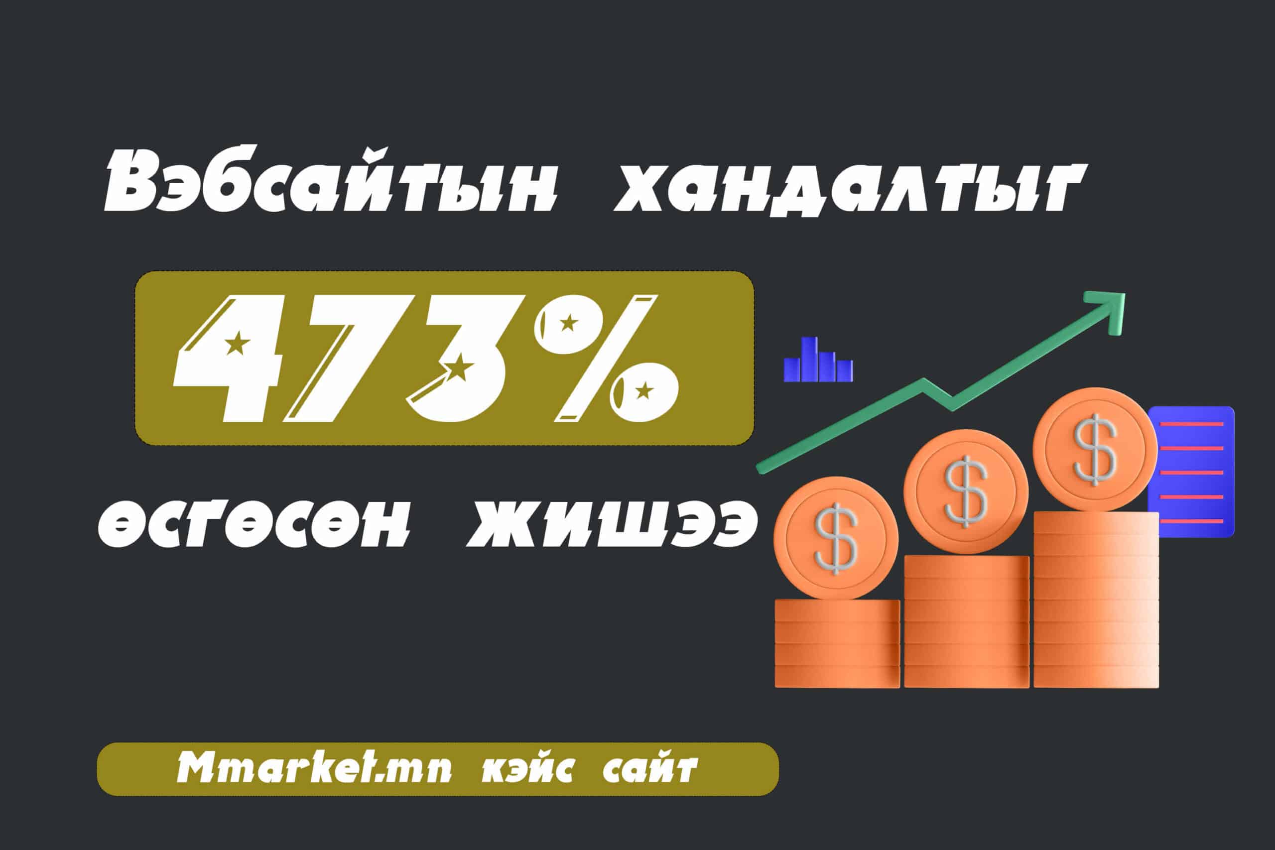 Вэб сайт хөгжүүлэх аргачлал, хандалтыг +473% өсгөсөн жишээ mmarket.mn кэйс — Webhiine блог